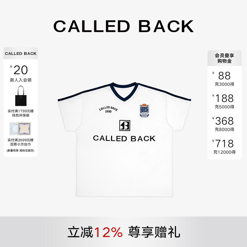 CalledBack短袖T恤女