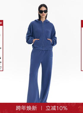 【李一桐同款】CalledBack运动休闲套装女秋冬新款加厚卫衣卫裤