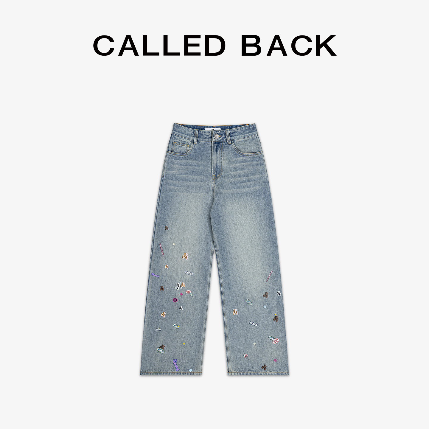 CalledBack饭团熊牛仔裤