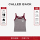 CALLED 显瘦上衣 条纹修身 BACK吊带背心女2025夏季 新款