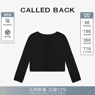 镂空休闲宽松显瘦圆领套头上衣 女2026春夏新款 Called Back针织衫