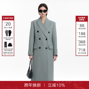 Designer系列 中长款 Called 新款 外套 Back毛呢大衣女2025冬季