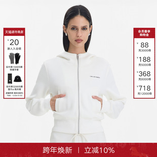 休闲短款 新款 百搭运动上衣 Back连帽卫衣外套女2025秋季 Called