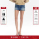 高腰显瘦百搭减龄短裙裤 CALLED BACK牛仔半身裙女2025年秋冬新款