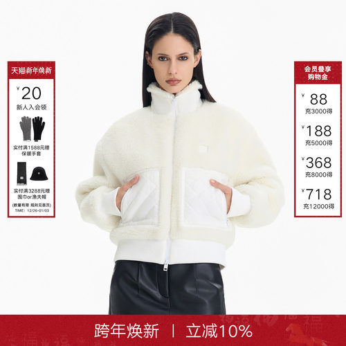 CALLEDBACK摇粒绒外套女