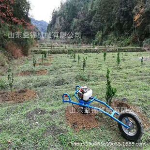 极速196cc钻地打桩挖树窝机多功能手摇螺旋钻孔机轻便耐磨栽树机
