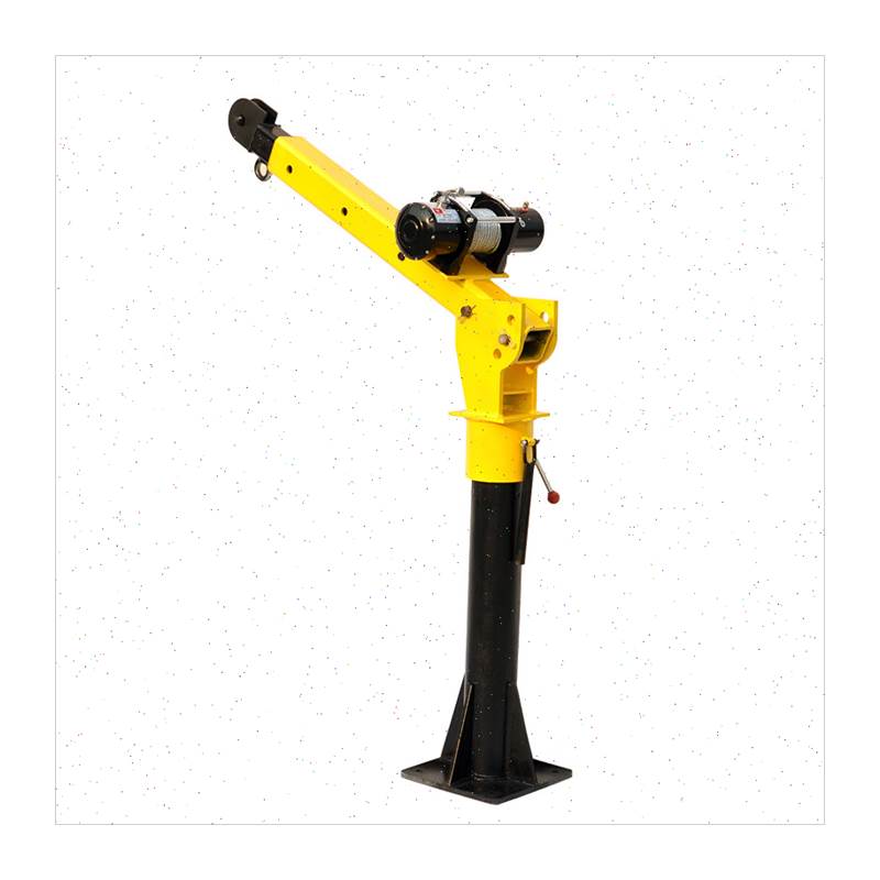 厂促通车载吊机货车随车吊12v悬臂吊电动1吨24v车用小型220v绞盘