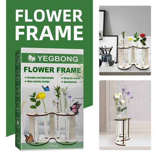 好货flower stand home water green plant test tube flower vas