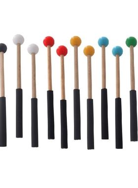 Musical Percussion Sticks Rubber Mallet Xylophone Bell
