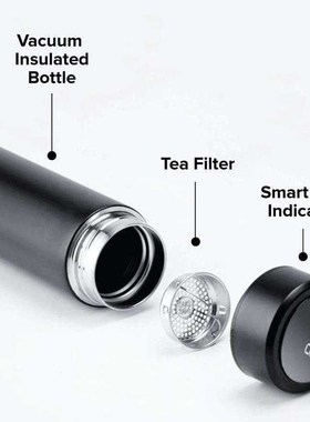 500ML Vacuum Flasks cup Temperature Display Hot Water Bottle