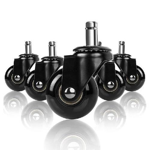 Office Chair Caster Set of 5 2Inch Heavy Duty Durable Desk