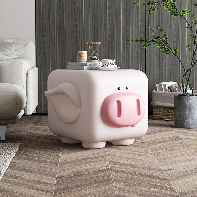 猪落地摆件茶几客厅沙发边几家居饰品电视柜旁床头乔迁新居礼品