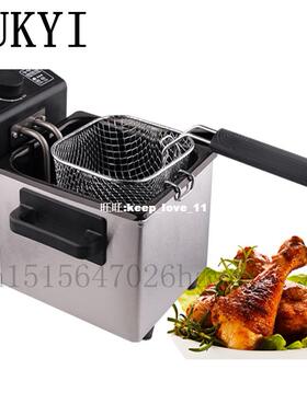 220V-240V household Electric Deep Fryers Stainless Ste