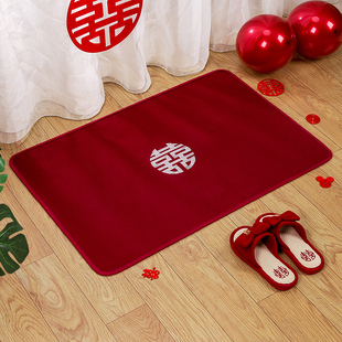 速发结婚进门地垫垫用地毯门垫入户门家子卧厅客室门口进门脚垫防