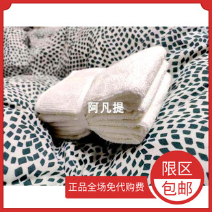 速发沃格逊小方巾4条0x巾 擦手巾方0挂式洗手面巾毛洗巾脸家用