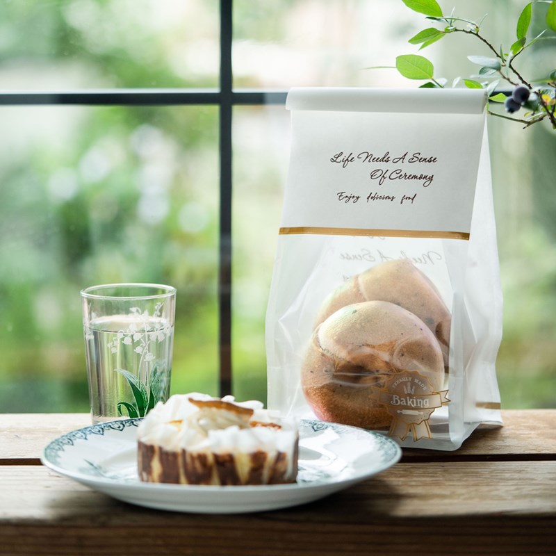 速发司邮450g吐司棉纸包装袋烘焙鲜烤切片面包吐包袋子自封透明打