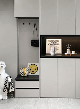 速发轻奢高档入户玄关摆件组合套装客厅家居酒柜装电品饰视柜子软