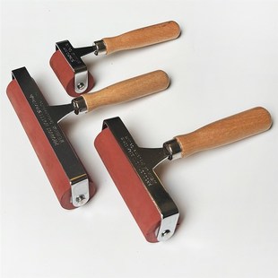 速发橡胶版画滚筒高级筒滚版画滚凝油墨滚筒明胶版画胶筒