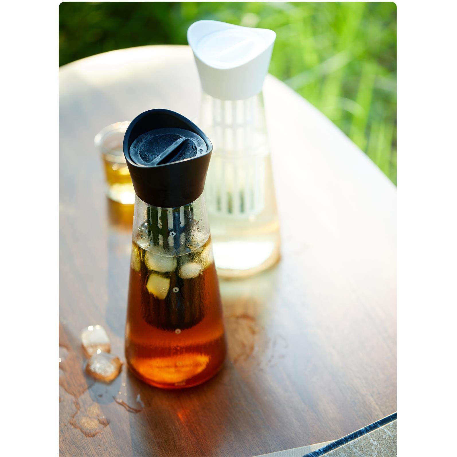 cafede kona冷萃壶玻璃咖啡冷泡壶户外便携式冰咖啡过滤壶大容量