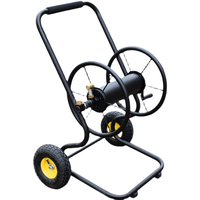 大型手推水管收纳架家用盘管器洗车浇花水管车软管收纳花园卷管器