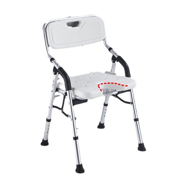折叠洗澡椅防滑浴室凳老人孕妇淋浴专用椅铝合金轻便防滑