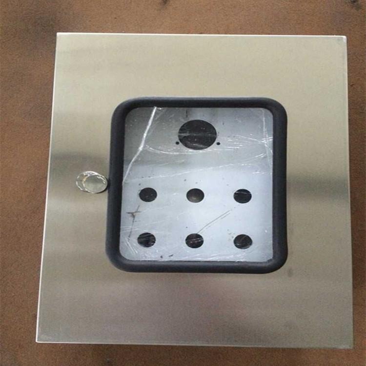 不锈钢电箱304不锈钢双门控制箱带视窗配电箱带观察窗控制箱