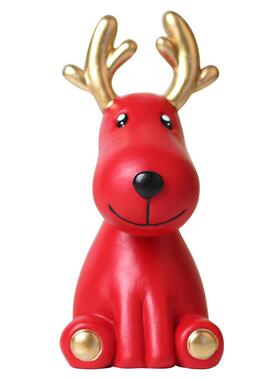 创意眼镜支架摆件眼镜店展示架道具装饰可爱鹿桌面眼镜放置收纳架