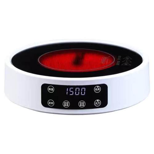 1500W电陶炉家用小型电陶炉圆形煮茶保温茶炉多功能煮茶炉