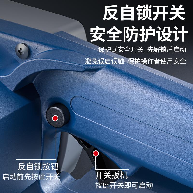 电锯家用锯树小型手持锯柴220V插电式电链锯东城链条锯伐木锯