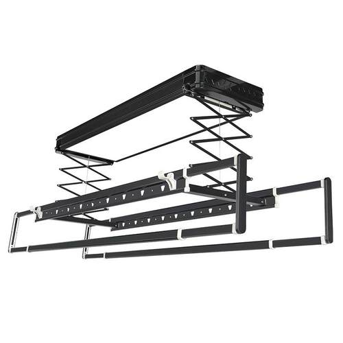 电动晾衣架隐藏嵌入式智能声控遥控多功能自动升降晾衣架阳台晾被