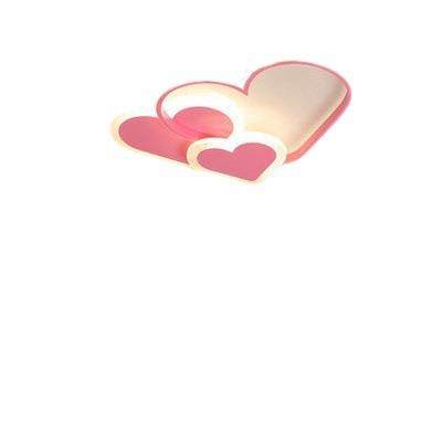 爱心云朵星星吸頂燈卡通儿童灯卧室书房护眼led铝材吸顶灯具