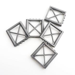 1kg兼容64448小颗粒积木MOC1x6x5支柱架建筑拼装 墙体配件