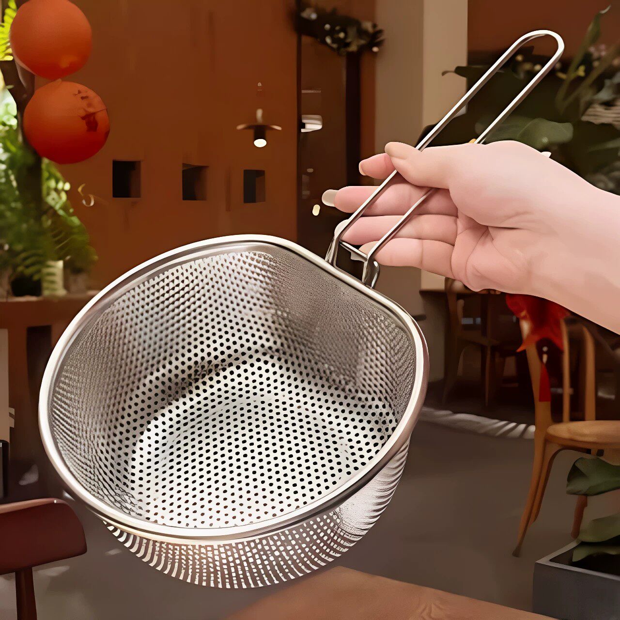 漏勺厨房煮面漏网捞网沥水烫菜