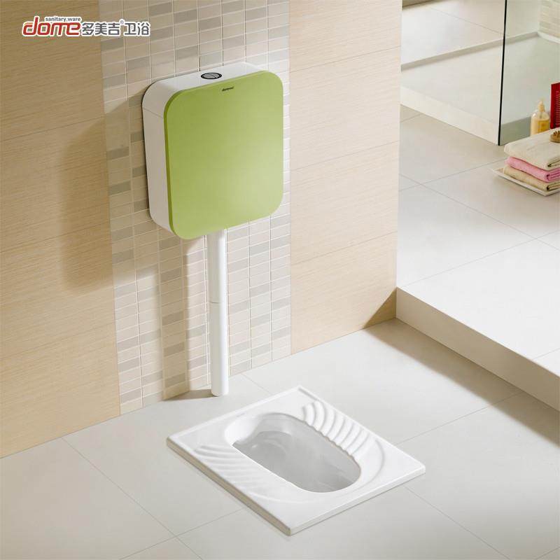 节能蹲便器水箱整套套装蹲厕防臭带存水弯蹲便器蹲坑