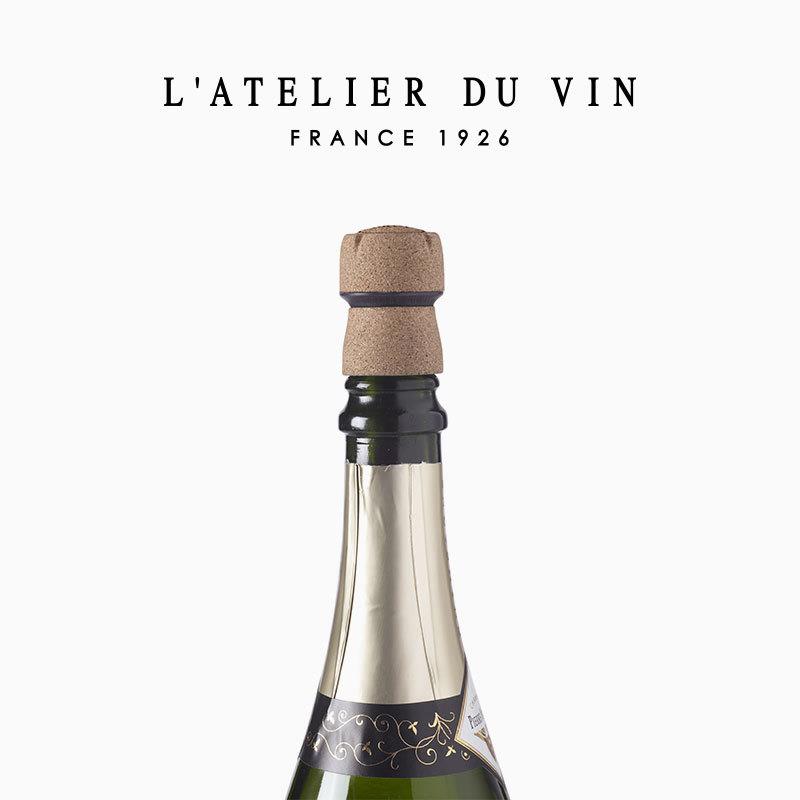 法国LAtelier按压式香槟红酒塞子家用起泡酒软木瓶塞密封