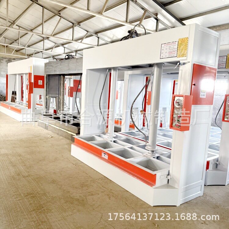 木门复合门铝蜂窝压板机聚氨酯板材层压机套装门液压式冷压机