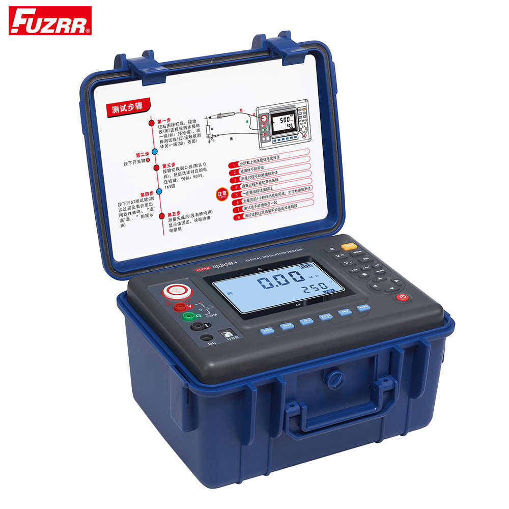 ES3035E+数字绝缘电阻表250V，500V，1000V，2500V，5000V，10KV