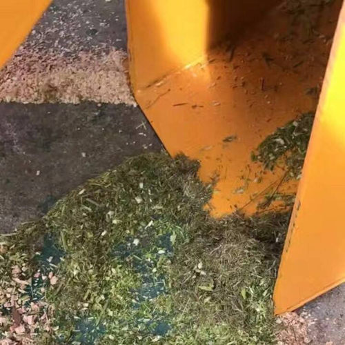 移动柴油园林果树树叶粉碎机