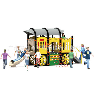 火车滑梯 儿童PE板滑梯  PE板滑梯 幼儿园滑梯