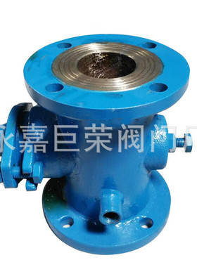 南高阀门 BX43W-10C/P 铸钢法兰二通保温旋塞阀 耐腐蚀