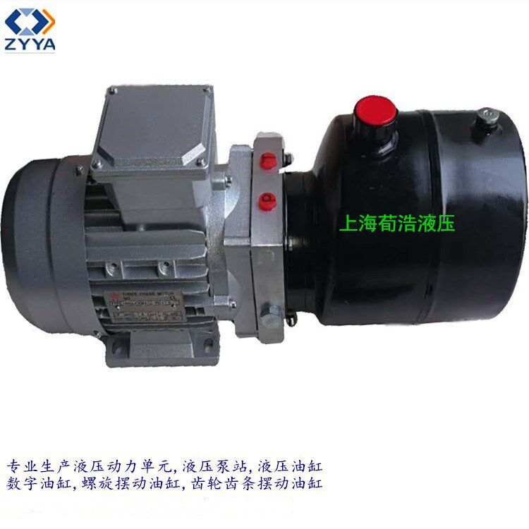 上海荀浩销售微型液压系统小型液压泵站蹬轿车使用动力单元