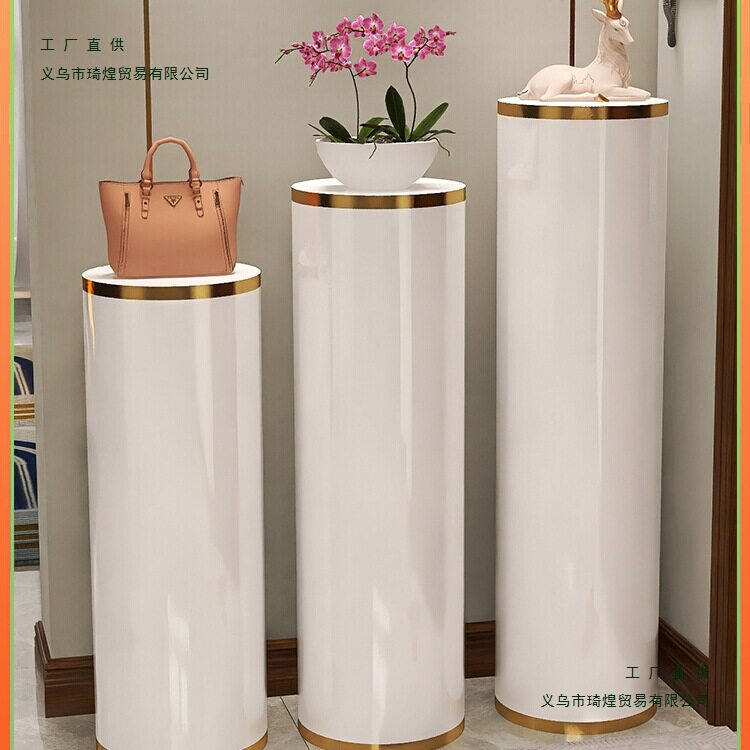新款旋转鞋柜省空间家用门口鞋架圆形圆柱立式小入户型收纳柜智能