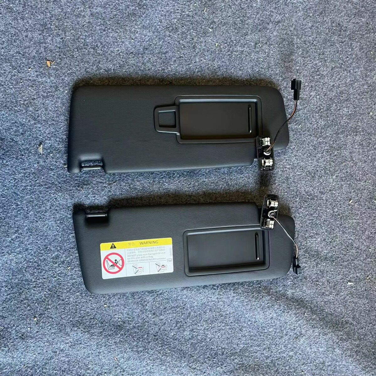 ID4ID6室内遮阳板化妆镜原厂全新5TD857552C8W8