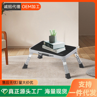 加厚一步梯折叠梯防滑厨房家用微型踏步1步洗车钓鱼钢梯迷你登高