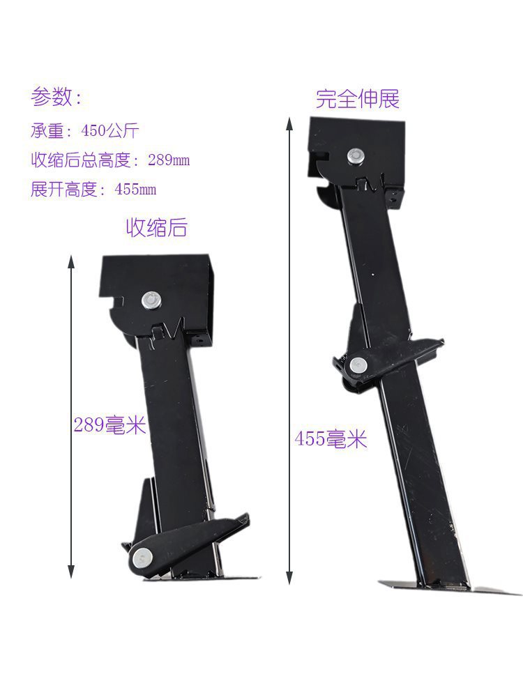 房车支腿 驻车手动辅助支撑 千斤顶 支架 拖挂车配件 汽车改装件
