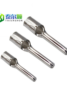 针形裸端头IT1.5-2针型冷压接线裸端子压着线耳1000只/包