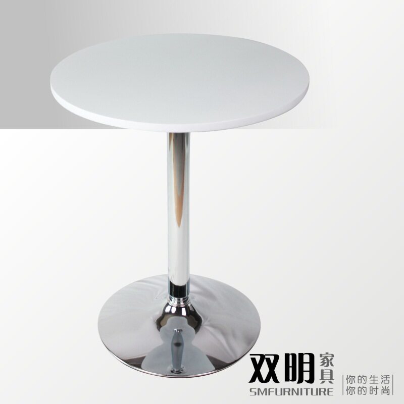 时尚酒吧桌 洽谈桌 相亲桌展会桌 招待会现场圆桌 升降电脑吧台桌