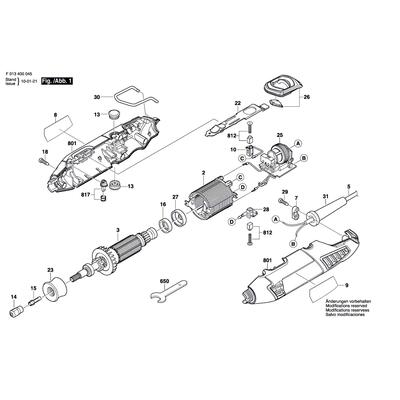 原装DREMEL琢美3000/4000电磨机零配件开关碳刷电刷转子夹头配件