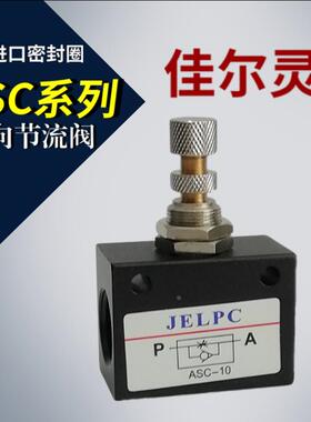 佳尔灵流量控制阀板式节流阀ASC-06 ASC-08 ASC-10 ASC-15