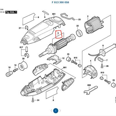 琢美DREMEL DIY电磨头3000直磨机切割机雕刻机原装正品配件转子